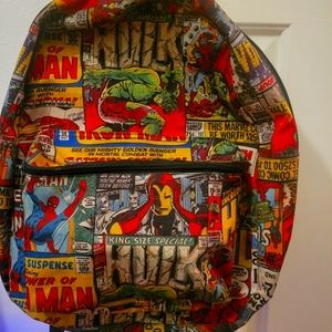 Marvel Comic Back Pack